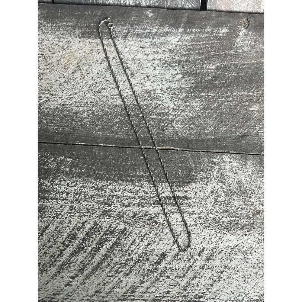 Vintage Chain Necklace in Sterling Silver FORSTNER Dainty Elegant
